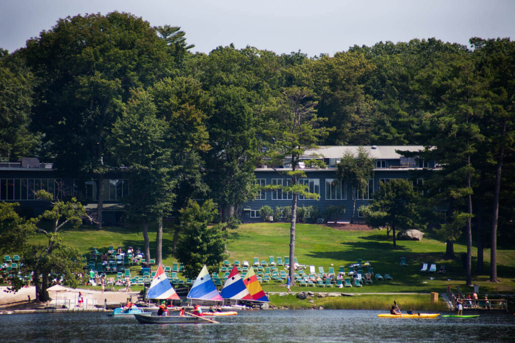 A view of one of the best family resorts in Poconos.